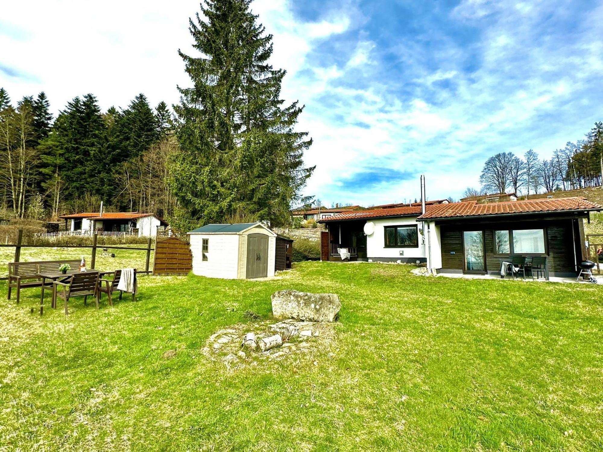 Gemuetliches Alpenblick Berg-Bungalow + Grosser Garten + Netflix! Schöfweg Exterior foto